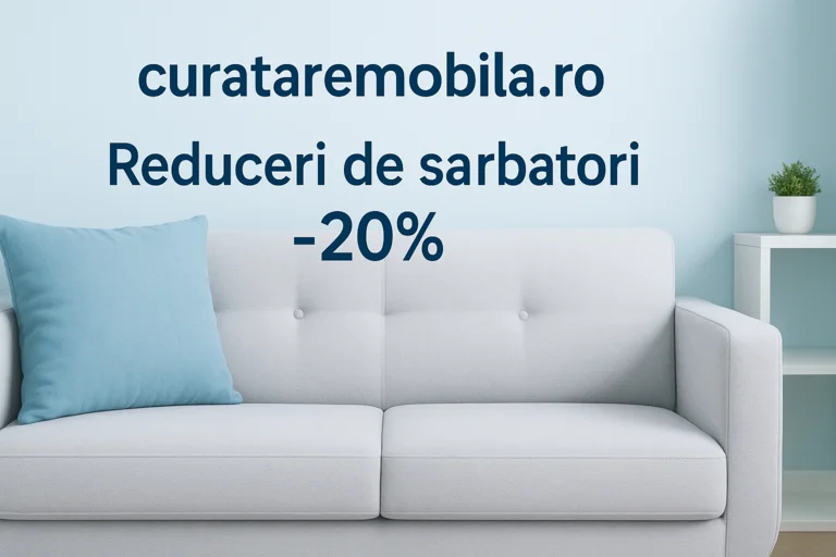 Curățare canapea la domiciliu